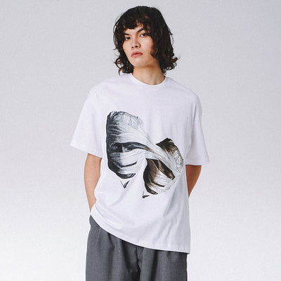 Camiseta Estampada con Retrato para Hombre - Tendencia Urbana Street - Image 10