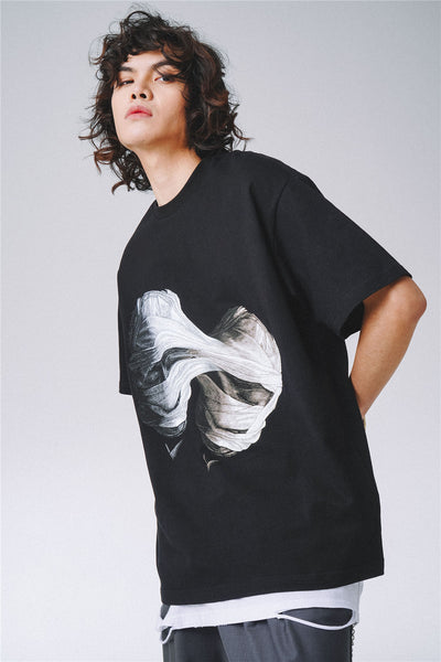 Camiseta Estampada con Retrato para Hombre - Tendencia Urbana Street - Image 22