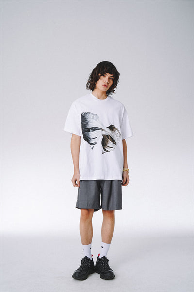 Camiseta Estampada con Retrato para Hombre - Tendencia Urbana Street - Image 27