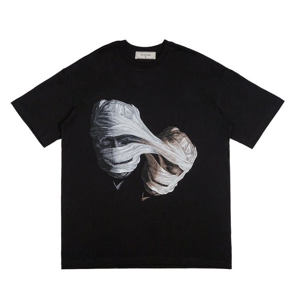 Camiseta Estampada con Retrato para Hombre - Tendencia Urbana Street