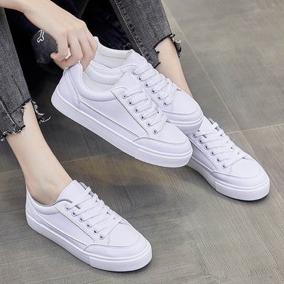 Zapatillas de Cuero para Correr con Suela Plana - Image 9