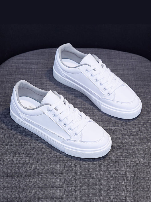 Zapatillas de Cuero para Correr con Suela Plana - Image 2