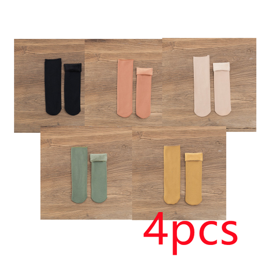 Calcetines Térmicos Invierno Plus Terciopelo Acolchados - Image 10