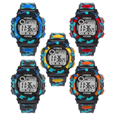 Reloj Deportivo LED Multifuncional para Niños