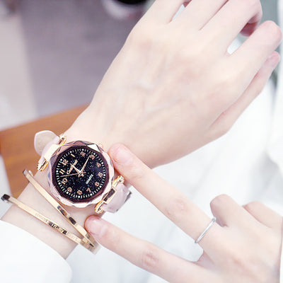 Conjunto de Reloj y Pulseras para Mujer con Movimiento de Cuarzo - Image 2