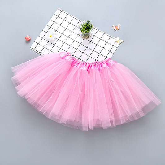 Falda Tutú de Gasa Voluminosa para Presentaciones Artísticas