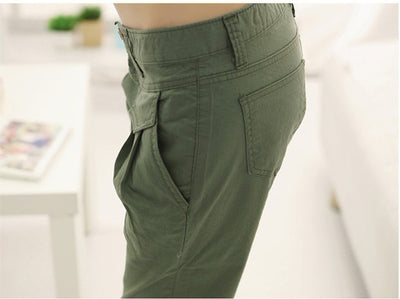 Pantalones Capri Holgados Talla Grande para Mujer - Corte Slim Casual - Image 8