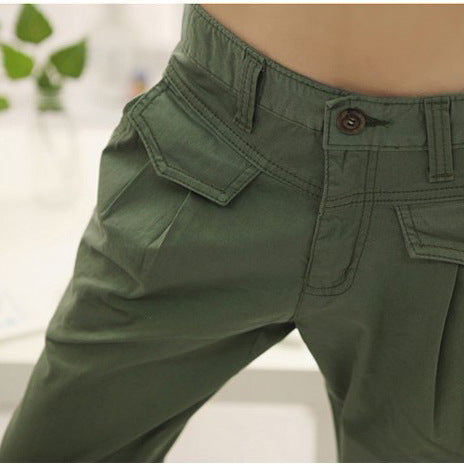 Pantalones Capri Holgados Talla Grande para Mujer - Corte Slim Casual - Image 5