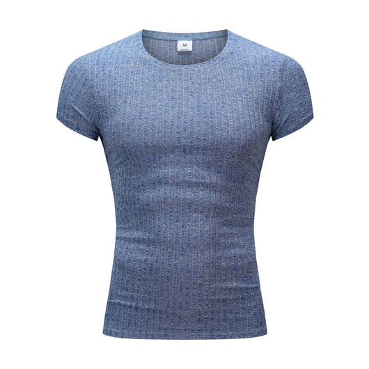 Suéter Cuello V Ajustado Elástico Transpirable para Hombre - Image 6