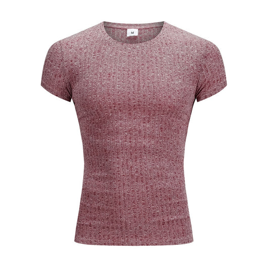 Suéter Cuello V Ajustado Elástico Transpirable para Hombre - Image 5