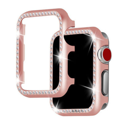Funda Protectora de Diamante Compatible con Apple Watch
