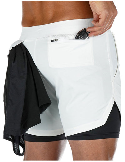 Shorts de Entrenamiento Squat de Secado Rápido para Hombre - Image 8