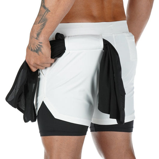 Shorts de Entrenamiento Squat de Secado Rápido para Hombre - Image 11