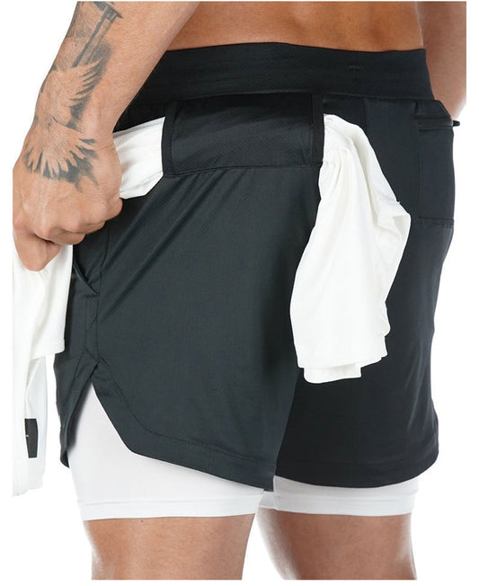 Shorts de Entrenamiento Squat de Secado Rápido para Hombre - Image 2