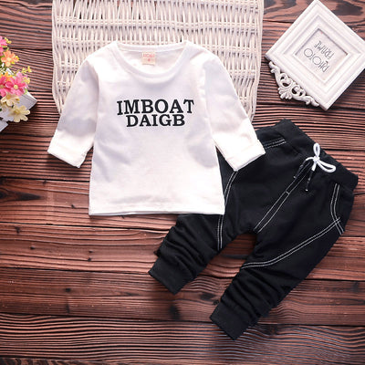 Cardigan con Capucha de 3 Piezas para Niño en Algodón
