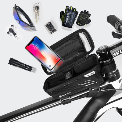 Bolsa Rígida para Cuadro de Bicicleta - Soporte Smartphone MTB - Image 7