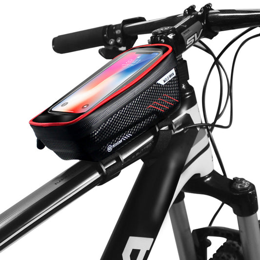 Bolsa Rígida para Cuadro de Bicicleta - Soporte Smartphone MTB