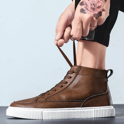 Botas Martin Altas para Hombre - Estilo Británico Clásico - Image 3