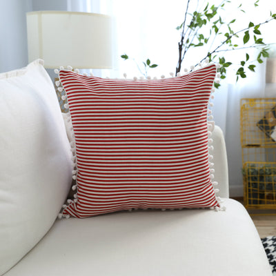 Almohada de Cintura con Diseño Geométrico en Algodón y Lino - Image 6