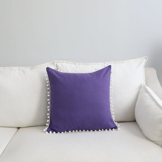Almohada de Cintura con Diseño Geométrico en Algodón y Lino - Image 8