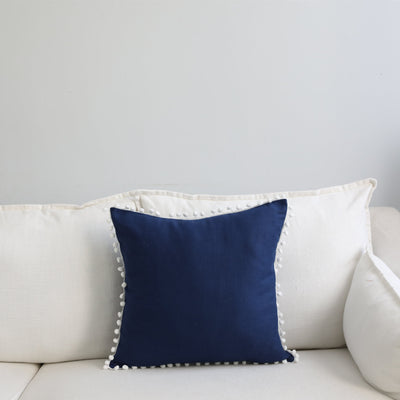 Almohada de Cintura con Diseño Geométrico en Algodón y Lino - Image 7