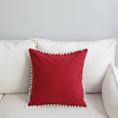 Almohada de Cintura con Diseño Geométrico en Algodón y Lino - Image 9