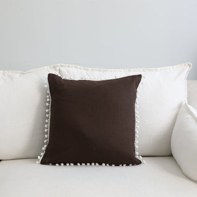 Almohada de Cintura con Diseño Geométrico en Algodón y Lino - Image 10