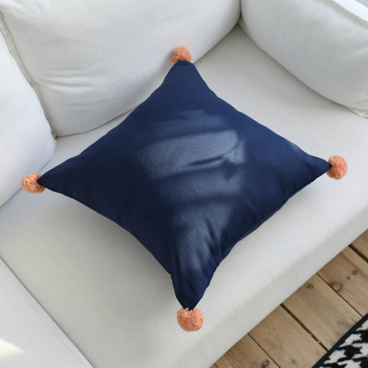 Almohada de Cintura con Diseño Geométrico en Algodón y Lino - Image 12