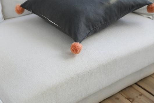 Almohada de Cintura con Diseño Geométrico en Algodón y Lino - Image 17