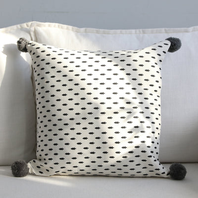 Almohada de Cintura con Diseño Geométrico en Algodón y Lino - Image 16