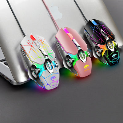 Ratón Gaming Mecánico RGB con Cable USB e Iluminación Luminosa - Image 15