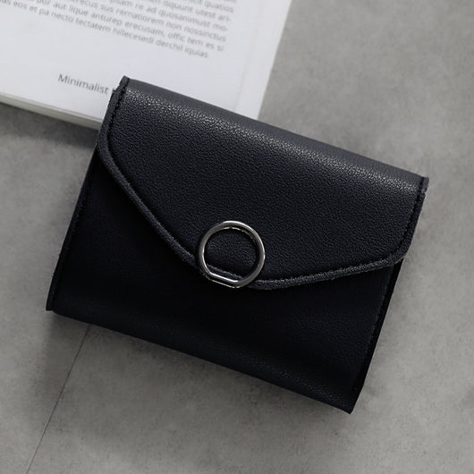 Billetera Compacta de Tres Pliegues con Cierre Simple y Diseño Minimalista - Image 14
