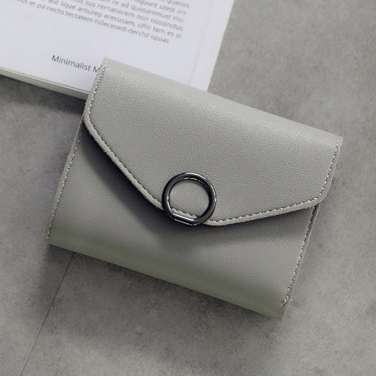 Billetera Compacta de Tres Pliegues con Cierre Simple y Diseño Minimalista - Image 13