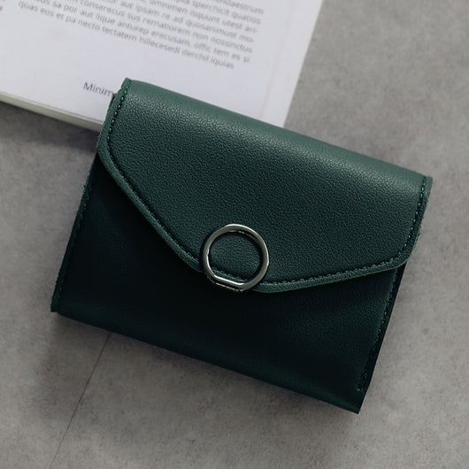 Billetera Compacta de Tres Pliegues con Cierre Simple y Diseño Minimalista - Image 12