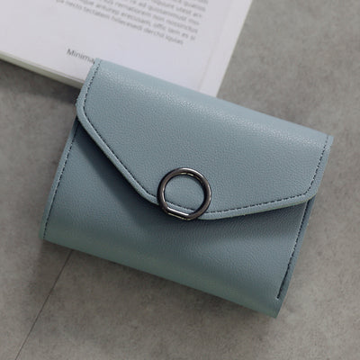 Billetera Compacta de Tres Pliegues con Cierre Simple y Diseño Minimalista - Image 8
