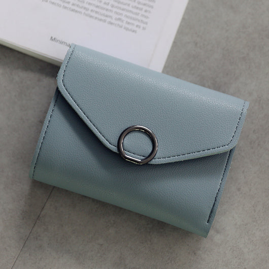 Billetera Compacta de Tres Pliegues con Cierre Simple y Diseño Minimalista - Image 8