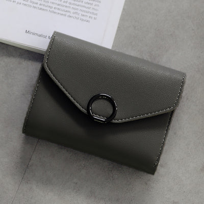 Billetera Compacta de Tres Pliegues con Cierre Simple y Diseño Minimalista - Image 9