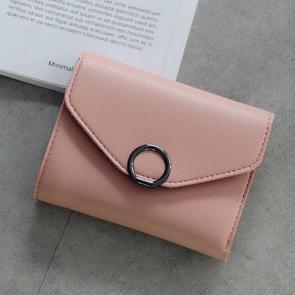 Billetera Compacta de Tres Pliegues con Cierre Simple y Diseño Minimalista - Image 6