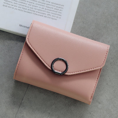 Billetera Compacta de Tres Pliegues con Cierre Simple y Diseño Minimalista - Image 6