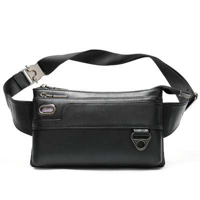 Bolsa Deportiva de Piel de Oveja para Teléfono con Compartimento para Auriculares - Image 9