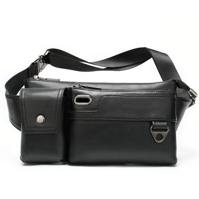 Bolsa Deportiva de Piel de Oveja para Teléfono con Compartimento para Auriculares - Image 2