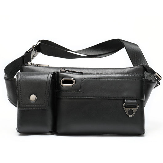 Bolsa Deportiva de Piel de Oveja para Teléfono con Compartimento para Auriculares - Image 2