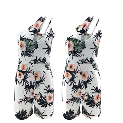 Jumpsuit Slim Estampado con Hombros Descubiertos - Image 10