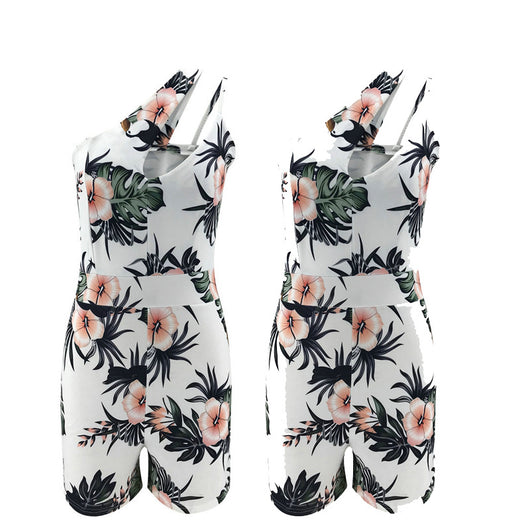 Jumpsuit Slim Estampado con Hombros Descubiertos - Image 10