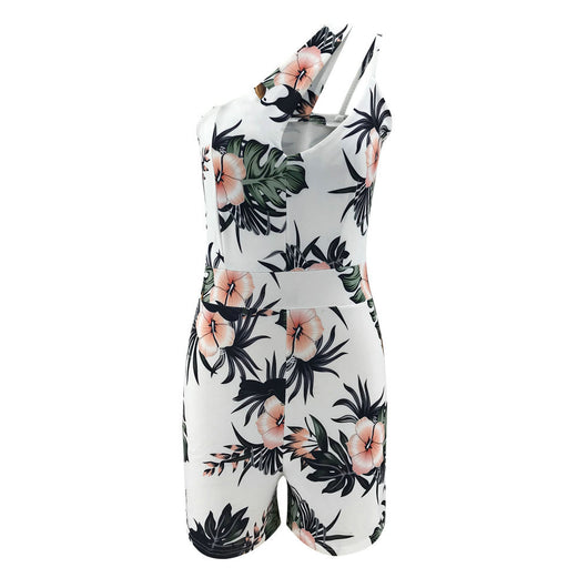 Jumpsuit Slim Estampado con Hombros Descubiertos - Image 4