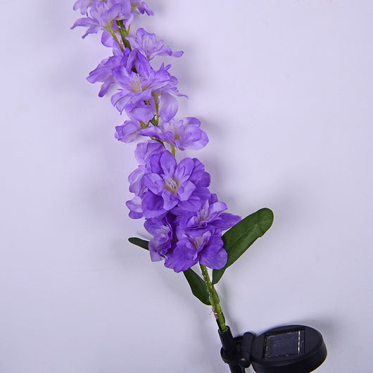 Luz Solar LED Violeta para Jardín - Iluminación Decorativa Exterior Impermeable - Image 7