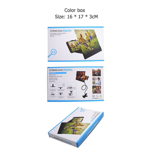 Ampliador de Pantalla para Celular 12" HD - Tu Cine Portátil 3D - Image 13