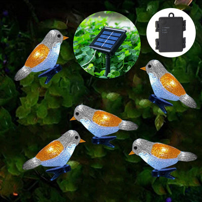 Luz Solar LED para Jardín Pajarito - Image 15
