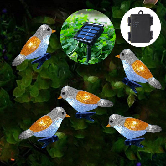 Luz Solar LED para Jardín Pajarito - Image 15