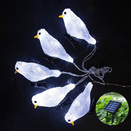 Luz Solar LED para Jardín Pajarito - Image 7